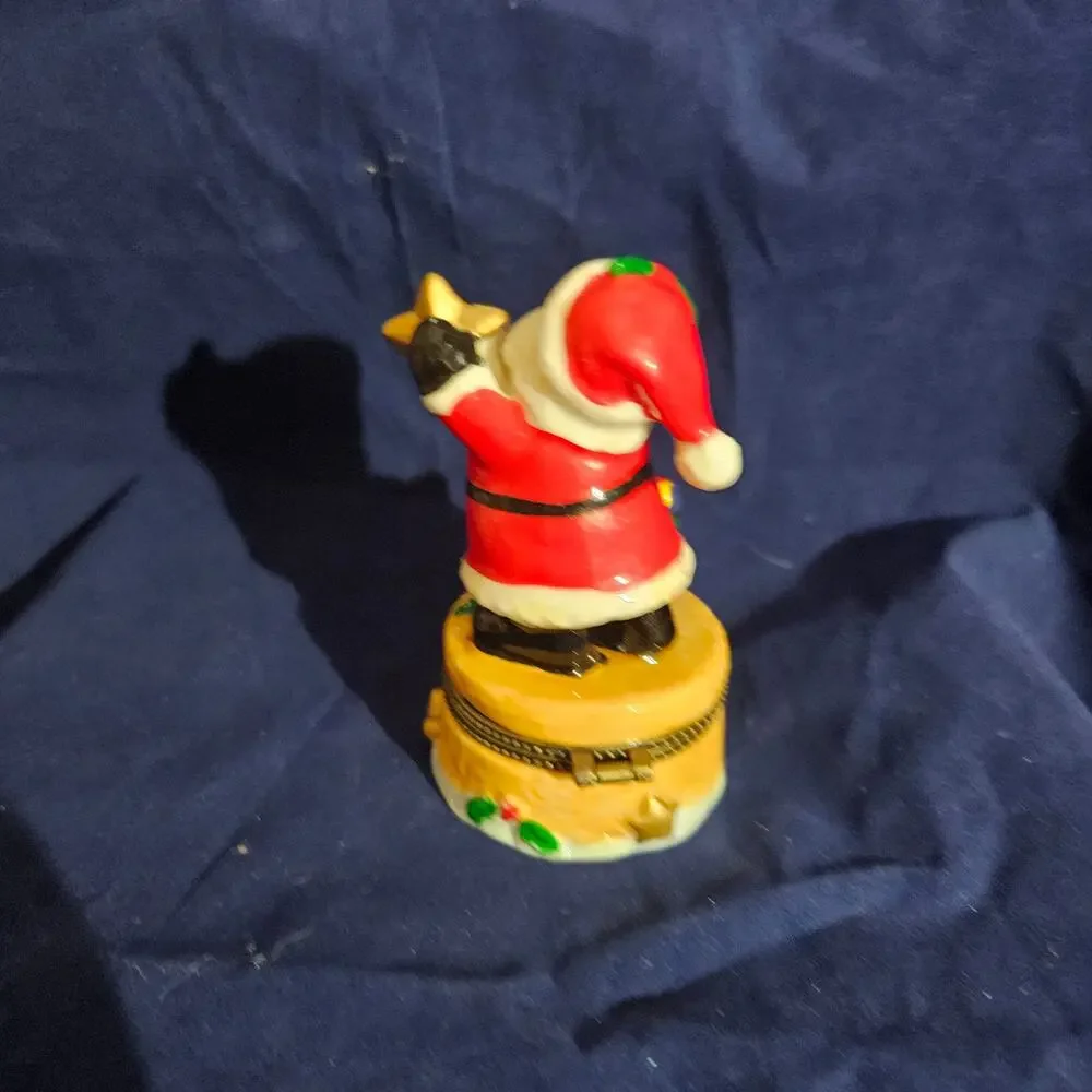 Santa Star Hinged Trinket